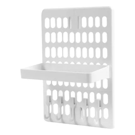 Organizador De Pared Ranurado Con Ganchos