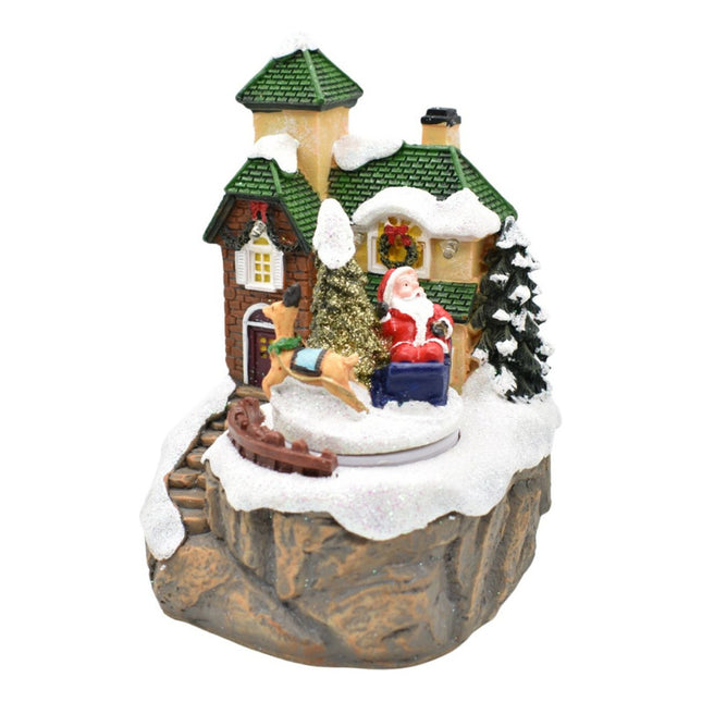 Adorno Musical Con Luces De Navidad 16x10x10cm. Ccm00763 V