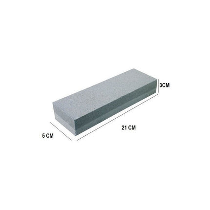 Piedra Afilar Cuchillas O Cuchillos Doble Grano De 21 Cm Na