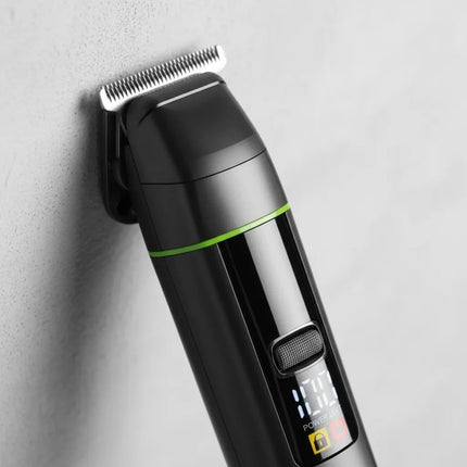 Corta Pelo Inalambrica Htc At-1202 3 En 1 Magnetica Led Negro