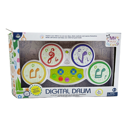 Didactico Bateria Para Bebe Con Luz Y Sonido