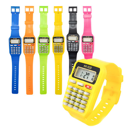 Reloj De Pulsera Con Calculadora De Colores Ideal Para Niños Varios