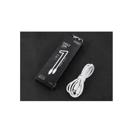 Cable Tipo C - Compatible Con  iPhone 1 Metros Blanco