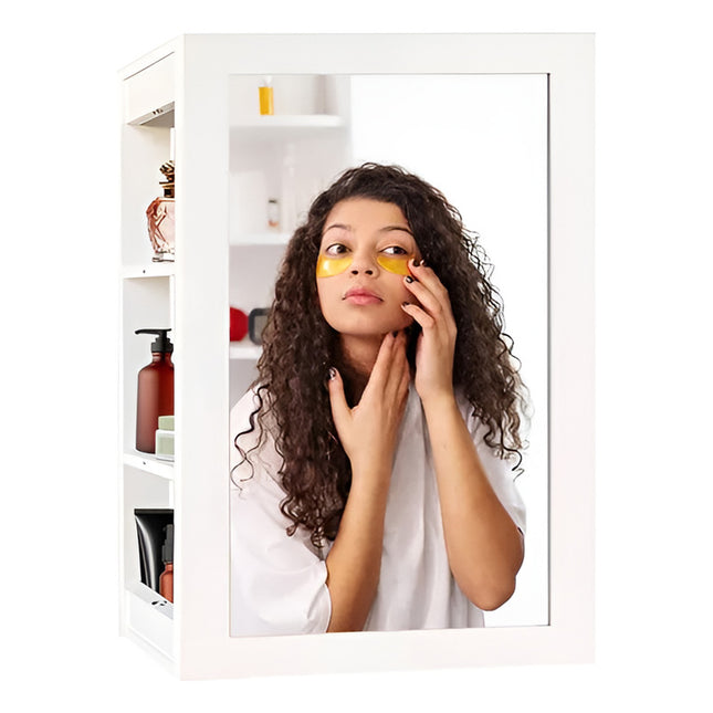 Botiquín Gabinete Para Baño Con Espejo  Estantes V