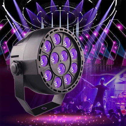Luz Negra Violeta Tacho Led Uv Fluor Mini  12 Led