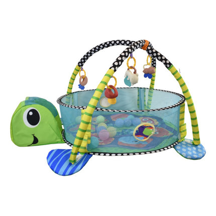 Gimnasio Pelotero 3 En 1 Para Bebe Tortuga