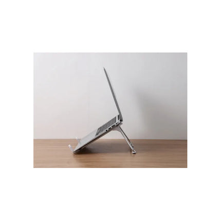 Soporte Plegable De Aluminio Para Notebook O Tablet 10  A 17 Plateado
