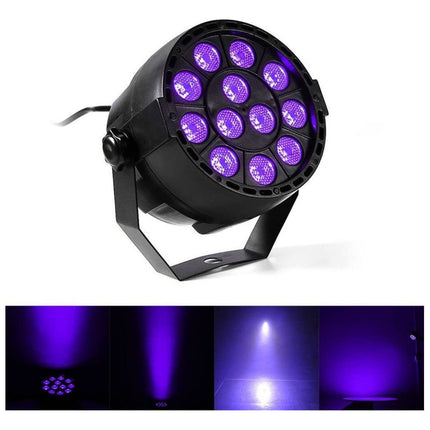 Luz Negra Violeta Tacho Led Uv Fluor Mini  12 Led