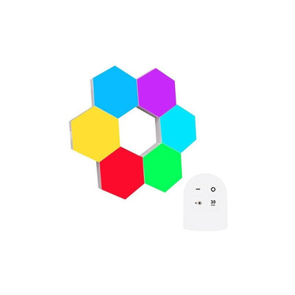 Modulos Led Hexagonales Táctil Con Control Remoto