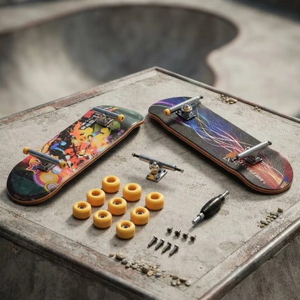 Mini Skate Con Ruedas Intercambiables X2 Unidades Ty363171 N
