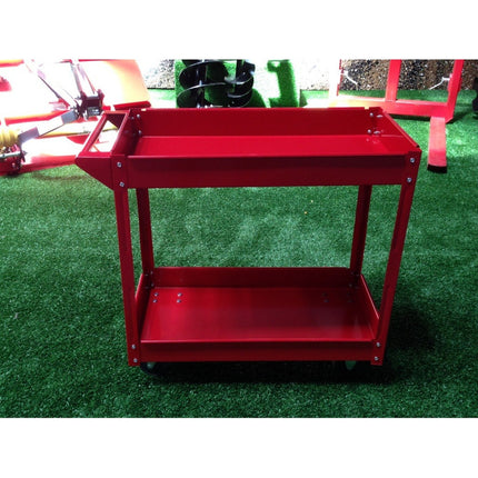 Carro 2 Bandejas Liviano Rojo