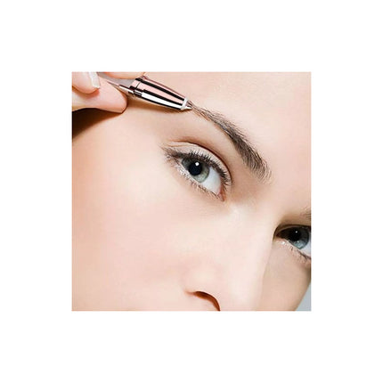 Depilador Recortador  Cejas + Removedor De Vello Facial Negro0