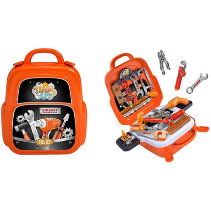 Caja De Herramienta Mochila Infantil Juguete