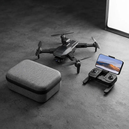 Drone Con 2 Cámaras Y Sensor Anti Choque 80-88 V