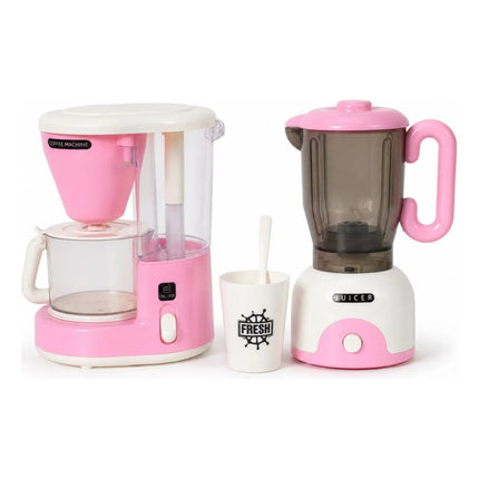 Juguete Set De Cafetera Y Licuadora Rosa De Juguete Ty372732 Rosa