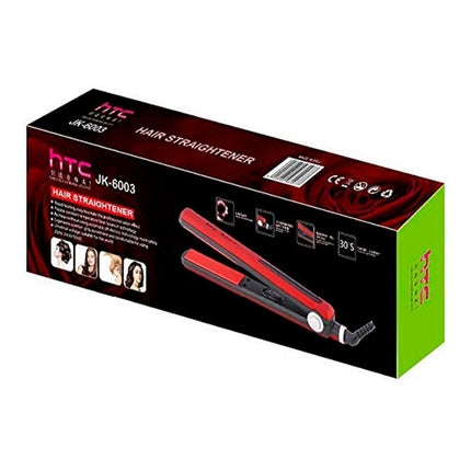 Planchita Alisador De Cabello Htc Jk-6003 Rojo