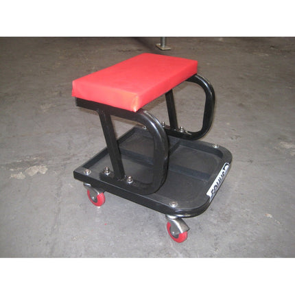 Banco De Taller Sobre Ruedas Rojo