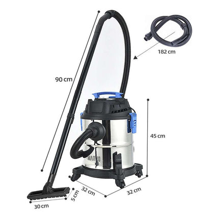 Aspiradora Profesional Marvo Hvc-007 20l A