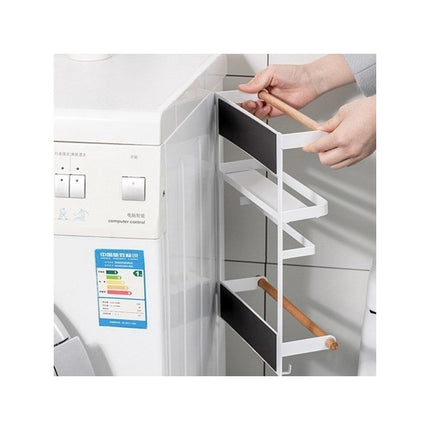 Estante Organizador Magnetico Multiuso P/cocina Acero Inox
