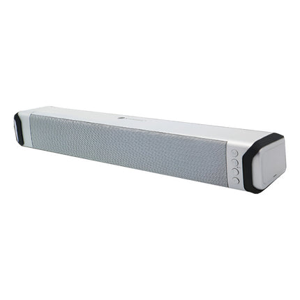 Parlante Barra De Sonido Bluetooth P/tv Plata Gris