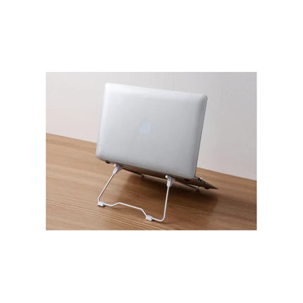 Soporte Plegable De Aluminio Para Notebook O Tablet 10  A 17 Plateado