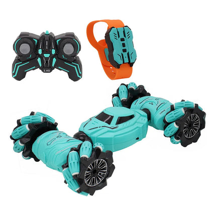 Auto Con Control Remoto 360° 2.4ghz 360° Celeste (jtjug1006) Celeste Jtjug1006