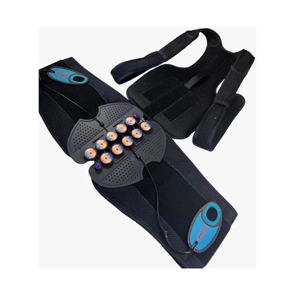 Faja Lumbar Espalda Con Calor Corrector De Postura Negro