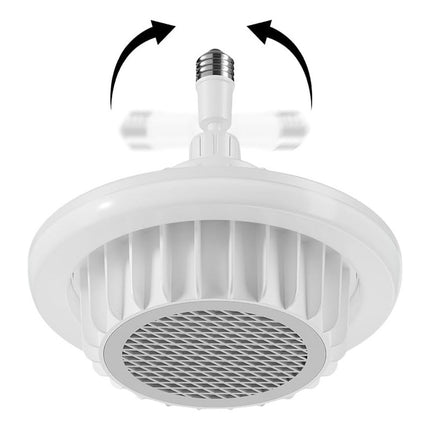 Lampara Con Caloventilador Pase E27 Lampara + Estufa V