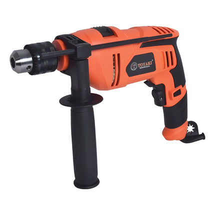 Taladro 13mm 650w C/percutor Toyaki Tk-801 Naranja Oscuro 60