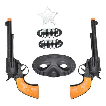 Set De Juego De Cowboy 6pcs 45x33cm Z
