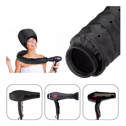 Gorra De Secado De Pelo Suave Portátil Sombrero De Capucha D V