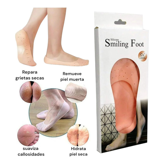 Protector De Pies Silicona Reparador De Piel Seca