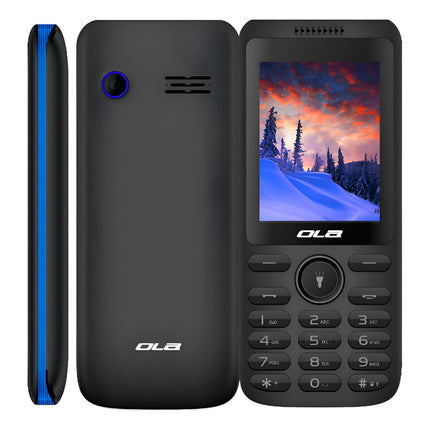 Celular Ola Juicy 2.4 Negro + Azul Dual Sim (jtcel080) X