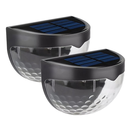 Foco Aplique Solar Led Decoración Fotocélula Cálida X Unidad