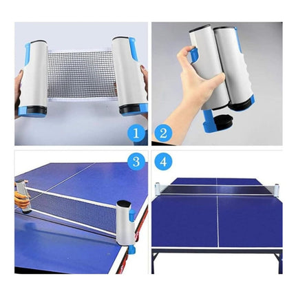 Red Retráctil Para Mesa De Ping Pong 1.60mts