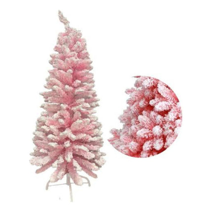 Árbol De Navidad Nevado 210cm