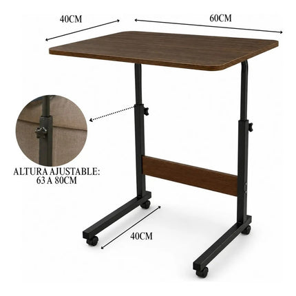 Mesa Auxiliar Con Ruedas 60x40x63cm Chw03929