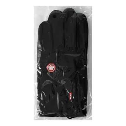 Guantes Motociclista Tactico Y Termico Con Cierre Negro Unico