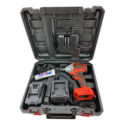 Taladro Pistola Llave Impacto 20v + Bat+ Carg Toyaki Tk-866h