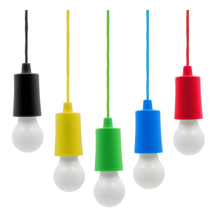 Lampara Led A Pilas - Ideal Apagón Roperos Fiestas Y Camping Blanco Blanca