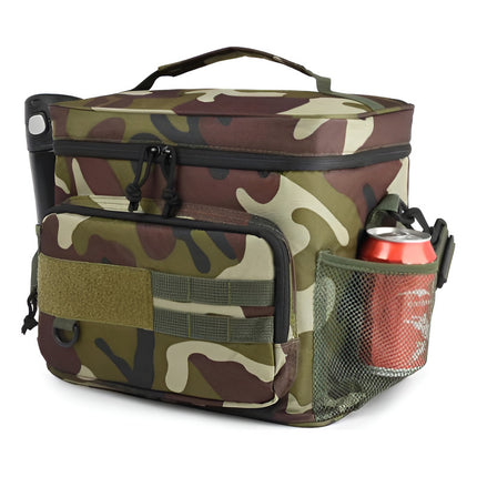 Bolso Conservadora Camuflado Termico Aislante 15.5l Camuflada