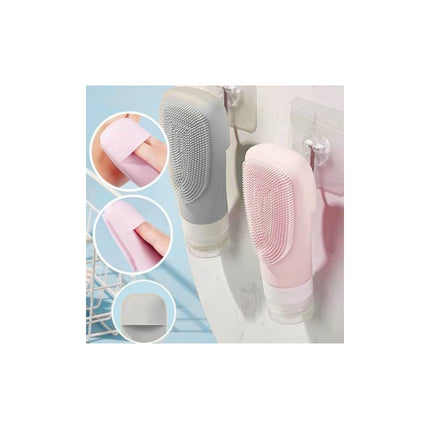 Recipientes De Silicona Con Cepillo Para Viaje X4 Chw03156 Varios