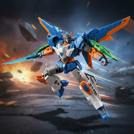 Jueguetes Set De Robots Transformables 5pcs Ty372940a A