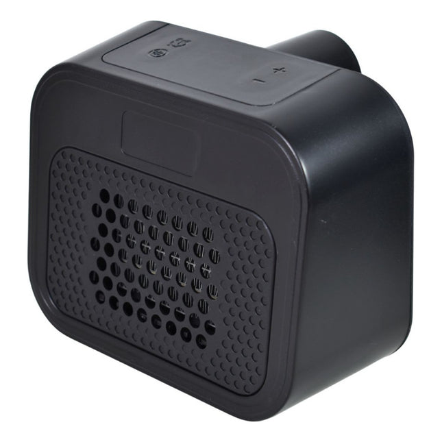 Mini Calentador Eléctrico Cerámico Para Pared 900w Negro