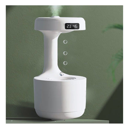 Gotas De Humidificador Antigravedad Con Gotas De Agua Blanco