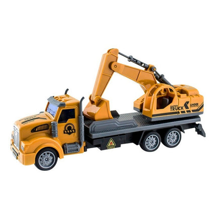 Camion Contrcuccion  Con Control Remoto Rojo