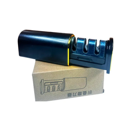 Afilador De Cuchillo Retractil Compacto Nuevo Modelo Negro