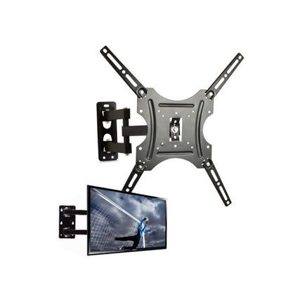 Soporte Para Tv Led De 14 A 55 Pulgadas Movil  Negro
