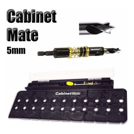 Kit Guía Perforación Estantes Gabinetes Mecha 5 Mm