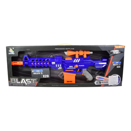 Rifle Automático Con Lanzadores Ty363034 Azul
